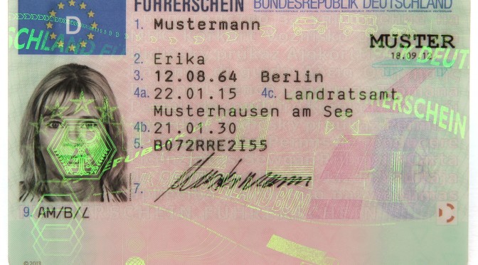 Vos démarches liées à votre permis de conduire français en Allemagne du Nord